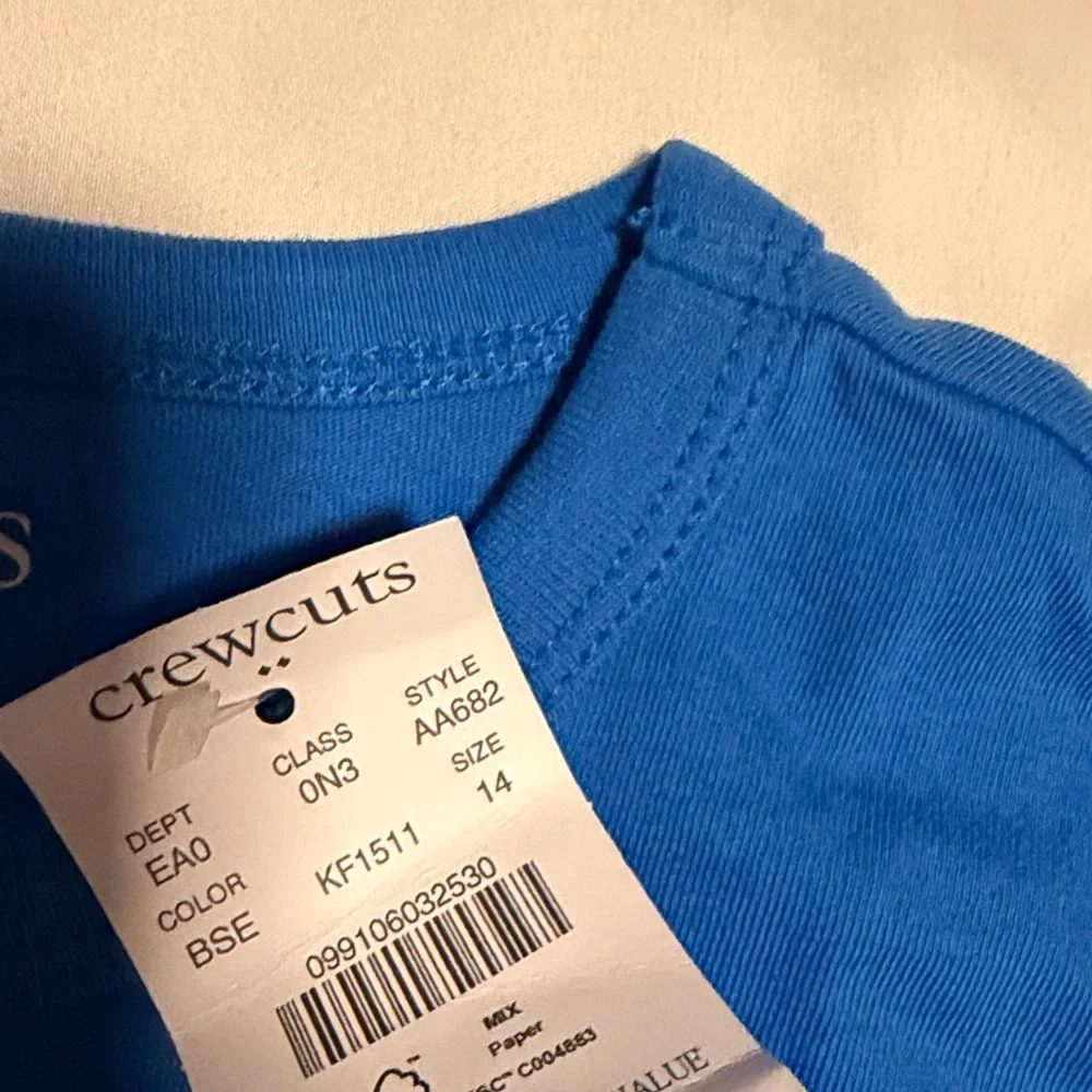 Kid’s Crewcuts Blue Shirt